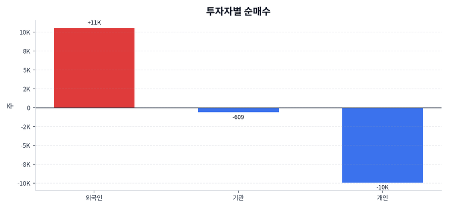 투자자별 순매수