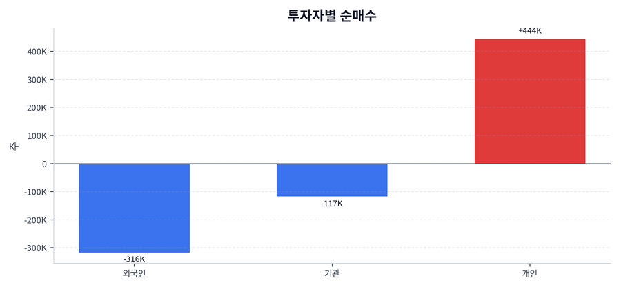 투자자별 순매수