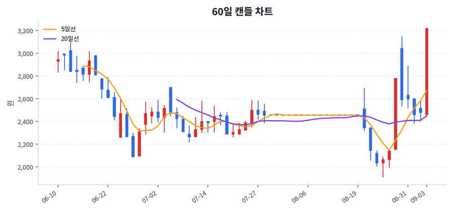 라온피플 Price Chart